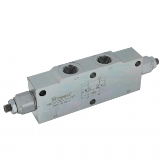 1/2 "double check valve 60l / min 60-350 bar